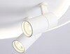 Миниатюра фото настенно-потолочный светодиодный светильник с пультом ду ambrella light comfort fl51391 | 220svet.ru