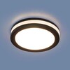 Миниатюра фото встраиваемый светодиодный светильник elektrostandard dskr80 5w 4200k черный a049707 | 220svet.ru