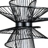 Миниатюра фото подвесной светодиодный светильник indigo elementi 10021/1p black v000097l | 220svet.ru
