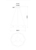 Миниатюра фото подвесной светодиодный светильник arte lamp grace a1868sp-1pb | 220svet.ru
