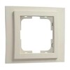 Миниатюра фото рамка 1-постовая mono electric larissa слоновая кость 103-010100-160 | 220svet.ru