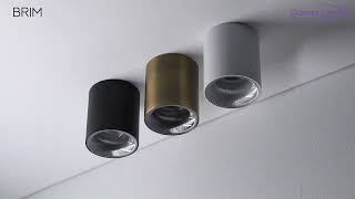 Миниатюра фото потолочный светильник odeon light brim 7137/12cl бронзовый | 220svet.ru